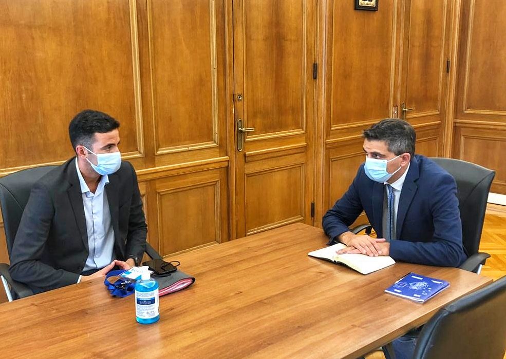 Συνάντηση με τον Υφυπουργό Έρευνας και Τεχνολογίας, Χρίστο Δήμα